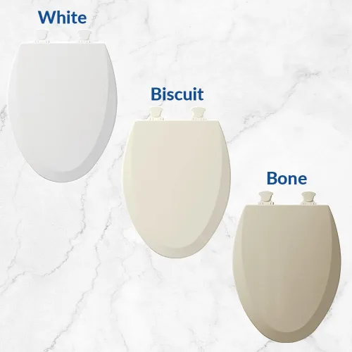 Miniatura 7 de Bio Bidet Cassel - Paquete de bidé con asiento de inodoro de cierre lento que nunca se afloja con ajuste perfecto, rociador de agua fresca, bidé