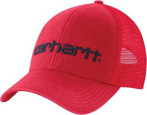 Miniatura 7 de Carhartt Gorra gráfica con logotipo de malla trasera de lona para hombre