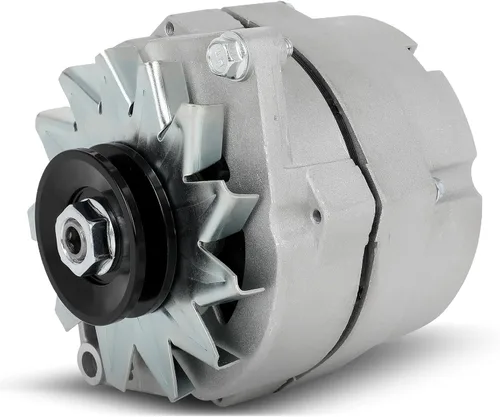 Alternador apto para Chevy para Buick, reemplazo de alternador de alto rendimiento para 1 un cable autoexcitante, para alternador GM Chrome ADR0335
