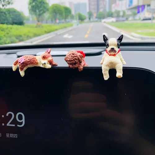 Miniatura 23 de Estatuas de Príncipe con Rosa para Decoraciones de Tablero de Automóvil, Accesorios de Decoración Interior del Tablero, Espejos Retrovisores