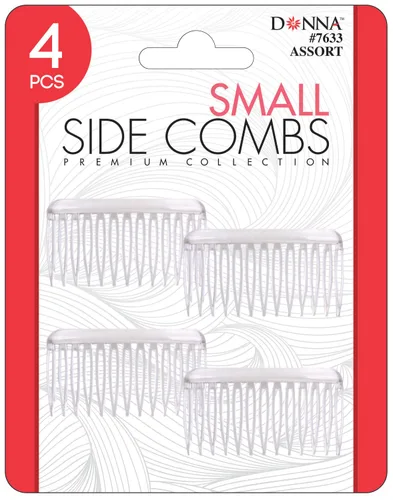 DONNA Peines laterales pequeños de bolsillo, ideales para todo tipo de cabello, peine de peinado para mujeres y hombres, conveniente para usar todos