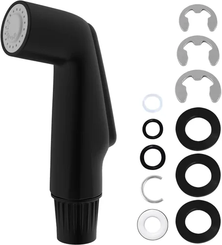 Miniatura 12 de Cabezal rociador lateral universal para fregadero de cocina, accesorio de rociador de fregadero de repuesto compatible con Delta, Moen, Kohler, Cromo