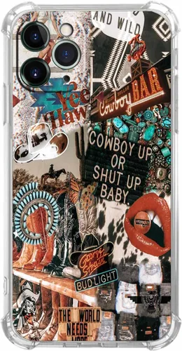 Miniatura 65 de Funda de colágeno de periódico retro para iPhone 13 Pro Max, patrón de papeles viejos estético, funda única de TPU de moda compatible con iPhone 13