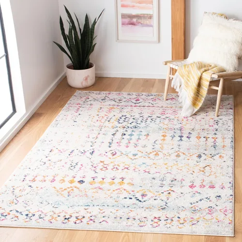 Miniatura 7 de SAFAVIEH Tulum Collection - Tapete de 2 x 8 pies, diseño marroquí bohemio envejecido, no desprende pelusa y fácil de limpiar, ideal para sala