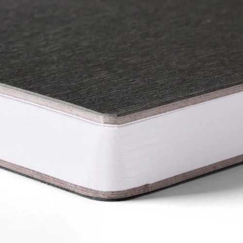 Miniatura 3 de Mifuner Cuaderno de bocetos cuadrado de tapa dura, 4.7 x 4.7 pulgadas, 42 hojas de libro de arte de 250 GSM, papel ultra suave, ideal para lápices