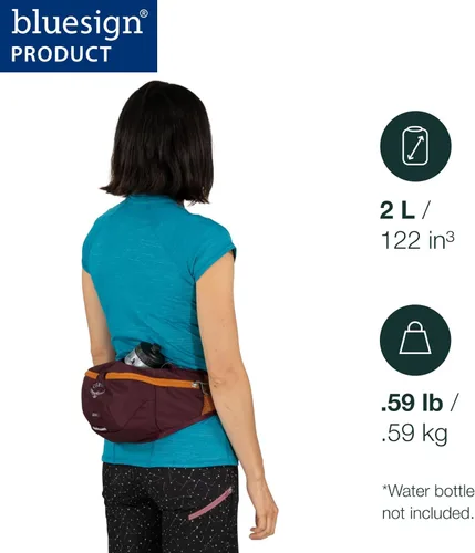 Miniatura 2 de Osprey Savu - Riñonera de ciclismo de 2 litros para hombre y mujer, color morado albaricoque Púrpura