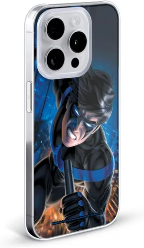 Miniatura 2 de Head Case Designs Funda rígida con licencia oficial de Batman DC Comics con logotipo azul #60 2019 Nightwing compatible con Apple iPhone 13