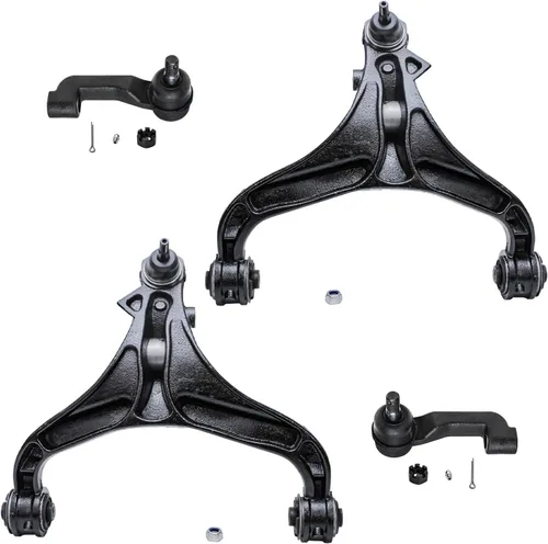 Miniatura 219 de Detroit Axle - Kit de 4 brazos de control delanteros para Ford Mustang 05-10, 2 brazos de control inferiores, 2 puntales 2005 2006 2007 2008 2009