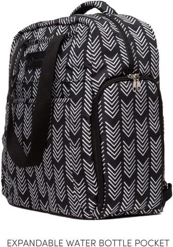Miniatura 5 de Bolsa Kelly con extractor de leche Sarah Wells, color blanco y negro