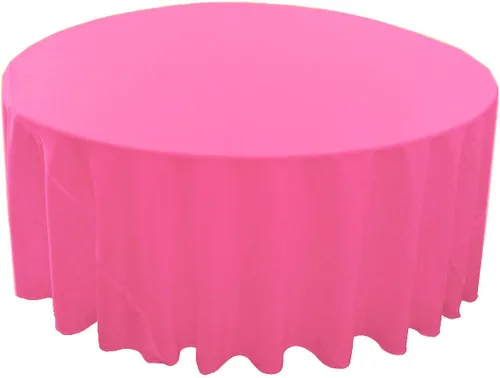 Miniatura 93 de LA Linen - Mantel redondo lavable de popelina de poliéster, resistente a manchas y arrugas, 51", mantel de tela para comedor, cocina, fiesta, Negro