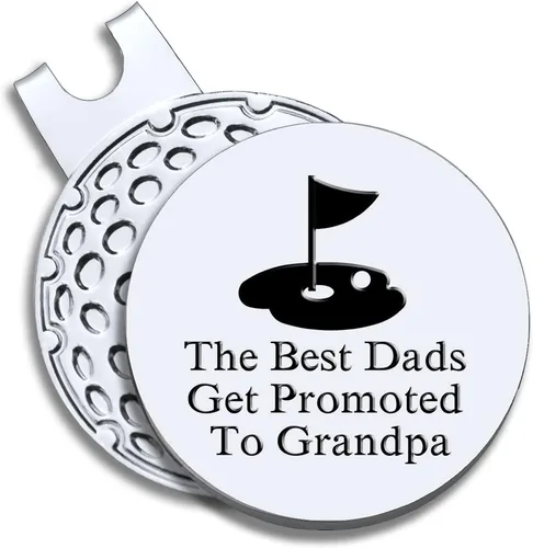 Miniatura 18 de Men Golf Ball Marker with Magnetic Hat Clip, Funny Golf Accessories Gifts for Men, Novelty Birthday Gifts for Male Golfer Fan