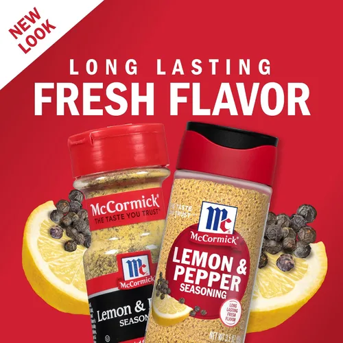 Miniatura 2 de McCormick Condimento de limón y pimienta, 3.5 oz