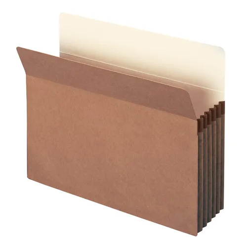 Miniatura 4 de Estuche para archivos de Smead. Pestaña de corte recto, expansión de 5-1/4", tamaño carta, redrope, 10 por caja (73234)