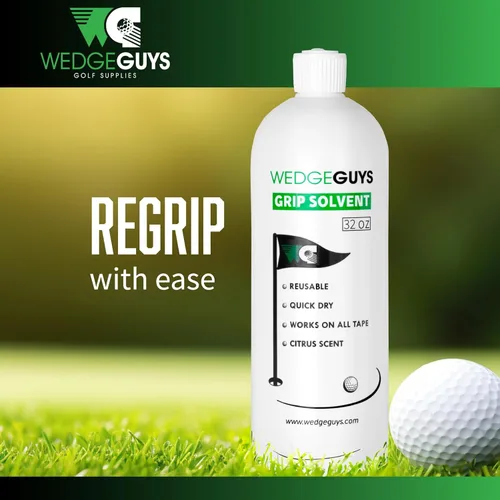 Miniatura 3 de Wedge Guys Solvente Profesional para Cinta de Agarre de Golf para Reemplazo de Agarre de Palos de Golf Solución de Solvente para Agarre de Golf