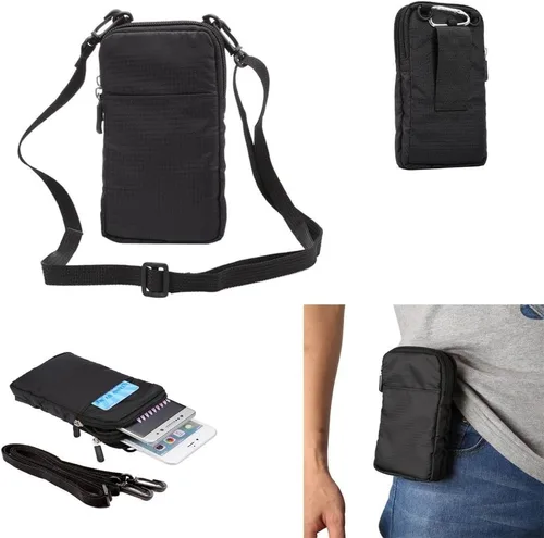 Miniatura 8 de Bolso cruzado universal para teléfono celular, bolsa de cinturón para deportes al aire libre, funda para llevar teléfono móvil, con correa