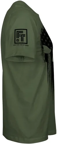 Miniatura 4 de Camiseta patriótica para hombre USA American Skull