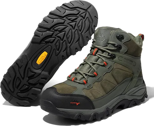 Miniatura 48 de NORTIV 8 - Botas de senderismo impermeables para hombre, zapatos de montañismo ligeros para exteriores