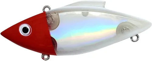 Bill Lewis Lifelike Vibrations Rat-L-Trap 1/2 OZ Lipless Crankbait Fishing Wobble Sinking Lure for Black Bass Vidrio Pelirrojo