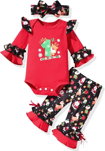 Miniatura 22 de HINTINA Conjunto de ropa para bebé recién nacida con diadema para el primer Halloween