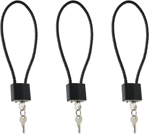 Miniatura 7 de Cable Gun Locks with Keys Hunting Sports- Keyed Alike 15" Cable Gun Safe Lock CA DOJ Approved for Pistols, Handguns, Rifles, and Shotguns, Home