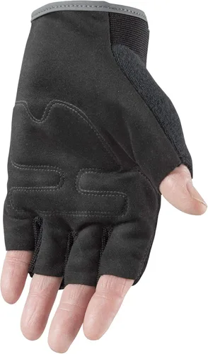 Miniatura 2 de Wells Lamont Guantes de trabajo de palma de cuero sintético sin dedos para hombre, talla L (847L)