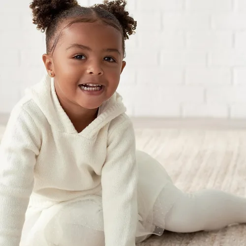 Miniatura 2 de Gerber Vestido tipo suéter para bebés y niñas pequeñas con falda de tul