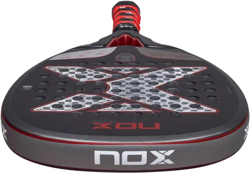 Miniatura 4 de Pala de pádel Future Attack 12K Alum NFA Edition Pala de Padel en forma de diamante Cara de carbono de alumbre de 12 quilates, núcleo EV50