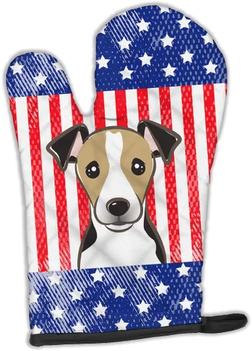 Miniatura 70 de Caroline's Treasures BB4020OVMT Dog House Collection Border Collie - Guante de horno grueso resistente al calor para sartenes calientes y horno