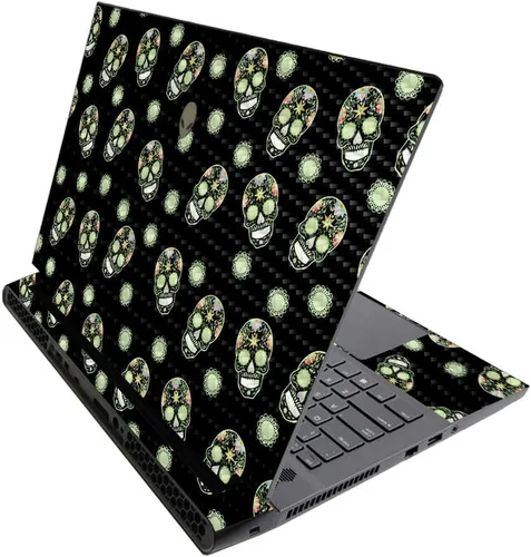 Miniatura 52 de MightySkins - Skin brillante con purpurina para Alienware M17 R3 (2020) y M17 R4 (2021) - Diversión de los años 90 Acabado duradero con purpurina