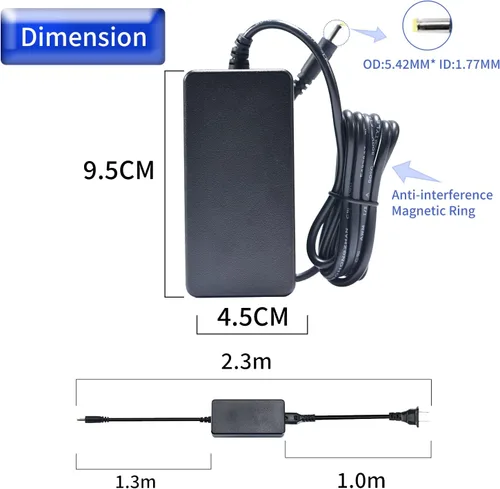 Miniatura 5 de DSTE Adaptador de fuente de alimentación de CA y kit de cargador de batería ficticia Reemplazo de batería NP-W126 NP-W126S compatible con Fujifilm