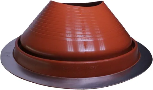Miniatura 10 de Flashers #1 Silicona de alta temperatura flexible para techo Jack Pipe Boot Metal Roofing Pipe Flashing (Pipe OD 1/4" a 2")