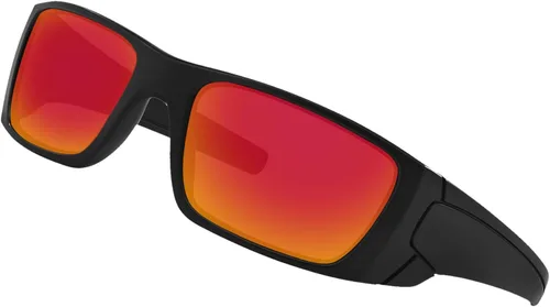 Miniatura 2 de BroLizard - Lente polarizada para gafas de sol Oakley Fuel Cell OO9096, rojo