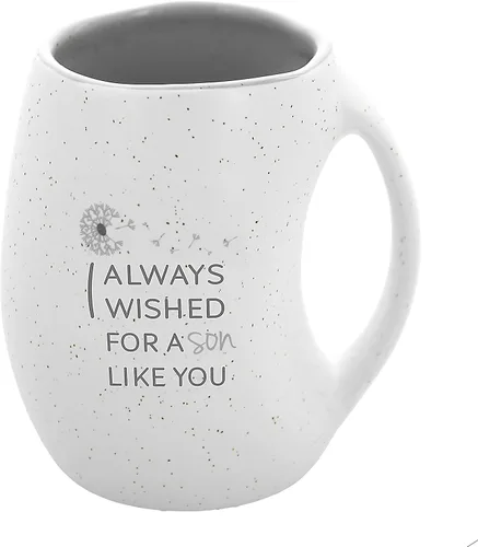 Miniatura 21 de Pavilion Gift Company - Taza de café grande de 16 onzas con texto en inglés "I Always Wished For A Mom Like You" - Ideas de regalo para el día