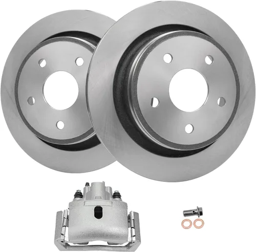 Miniatura 35 de Detroit Axle - Rotores de freno delanteros para Lexus GS350 GS430 GS450h GS460 IS200t IS250 IS300 IS350 Reemplazo de rotores de freno perforados
