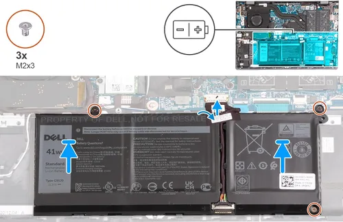 Miniatura 3 de DELL G91J0 - Batería de 3 celdas para Dell Latitude 3320 3330 3420 3520, Vostro 3510 3511 3515 3520 3525 3530, 5310 5320 5333 0 541 0 5415 5418 5420