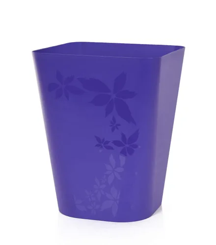 Miniatura 2 de Mintra Home Contenedores de basura (morado, 12 litros (3 galones), paquete de 2