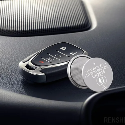 Miniatura 5 de Batería CR2025 para llave de coche: baterías de litio de 3 V, paquete de 10 - Celda de moneda 2025 para reloj Dispositivo de seguimiento remoto