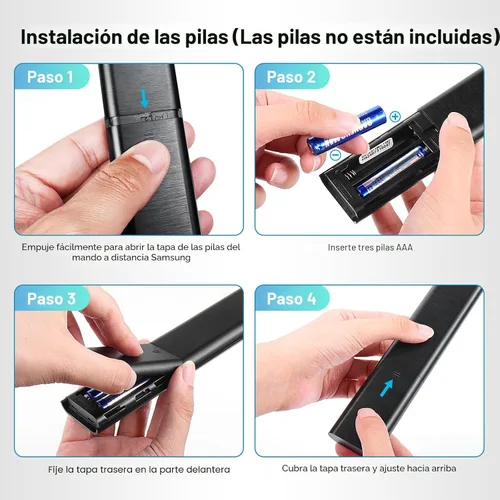 Miniatura 6 de Universal para Control Remoto de TV Samsung de Reemplazo, Compatible con Todos los Controles Remotos Samsung para Smart TV, Control Remoto Universal