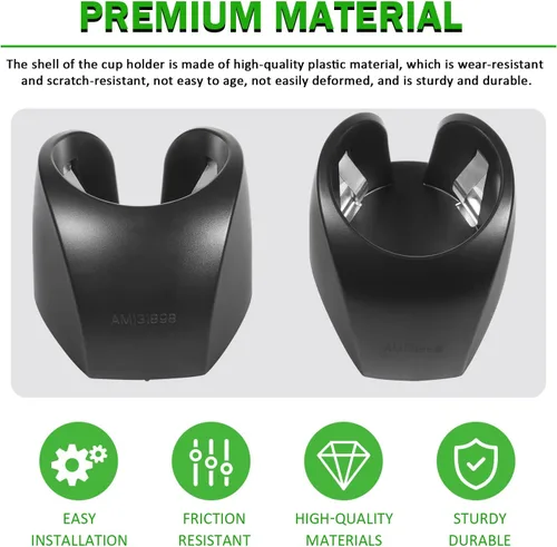 Miniatura 4 de Portavasos de bebidas para John Deere 325 335 345 355 GT225 GT235 GT235 GT245 Tractores de jardín de césped Soporte multifuncional para tazas