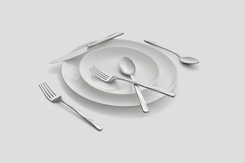 Miniatura 3 de Cambridge Silversmiths Mirror Ayden - Juego de cubiertos (20 piezas), servicio para 4 Espejo