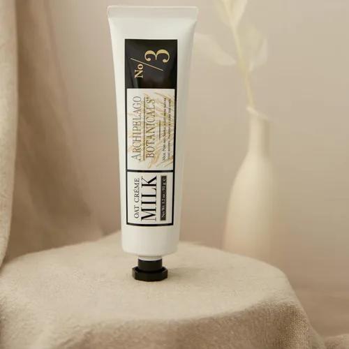 Miniatura 3 de Archipelago Botanicals Crema de manos de leche de avena, loción de manos rica y ligeramente perfumada para piel seca, cutículas y puntos ásperos