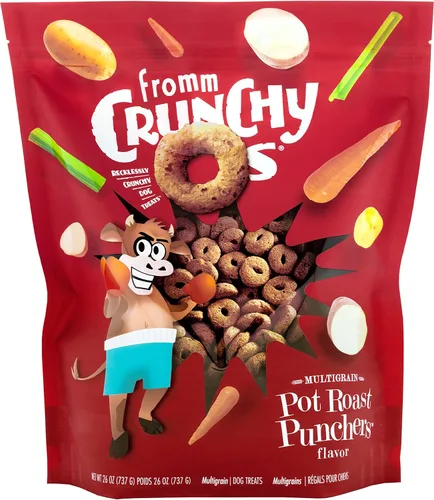 Miniatura 20 de Fromm Crunchy Os Bacon Blasters - Golosinas para perros con sabor a tocino, golosinas crujientes prémium para perros, receta de tocino, 6 onzas
