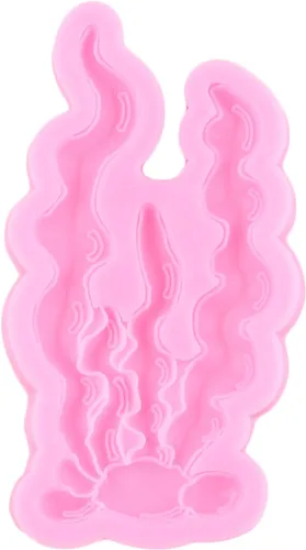 Miniatura 4 de Mujiang Molde de silicona de algas corales, moldes de fondant de coral para decoración de pasteles de azúcar, decoración de cupcakes, pasta de goma