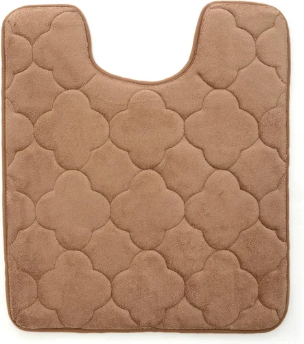 Miniatura 22 de Tapete de baño de espuma viscoelástica bordada con tecnología Water Shield, 17 x 24 pulgadas, angora