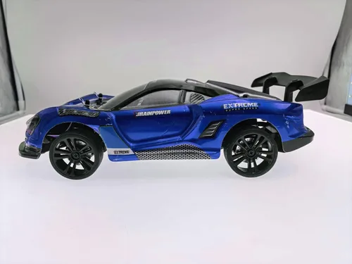 Miniatura 3 de Coche de deriva a control remoto 1:16, auto de deriva a control remoto, recargable de alta velocidad, juguetes 4WD 2.4GHz escala completa azul RC