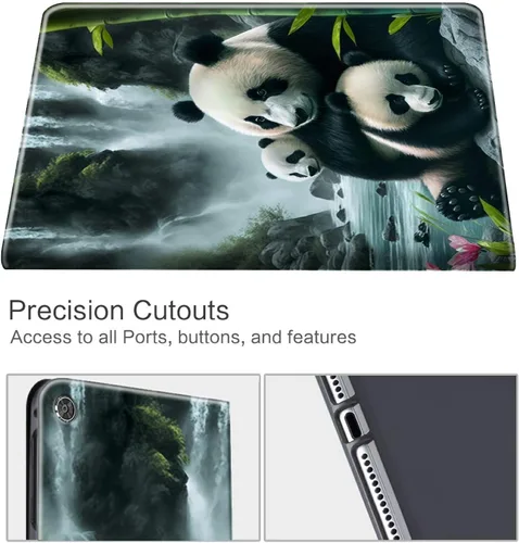 Miniatura 103 de Funda para tablet Fire 7 (12ª generación, versión 2022), delgada, a prueba de golpes, delgada, de piel sintética, con función de apagado/encendido