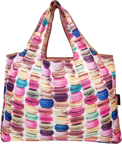 Miniatura 2 de alldyrew - Bolsa plegable para compras, reutilizable de nailon grande, 3 unidades Deliciosos alimentos