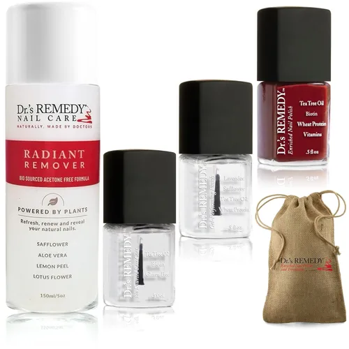 Miniatura 8 de Dr.'s Remedy Juego de 4 esmaltes de uñas enriquecidos BLUSHING Bride Collection