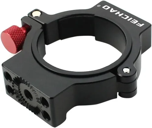 Miniatura 7 de Adaptador de junta tórica Estabilizador de 3 ejes 1/4 Tornillo de extensión de anillo de expansión Micrófono Montaje de luz de video LED Compatible