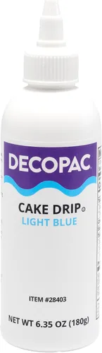 Miniatura 16 de DecoPac Goteo de pastel, color negro, sabor a vainilla, chocolate mate, 6.35 onzas